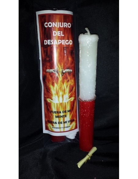 Veladora conjuro desapego