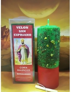 Velón preparado San Cipriano