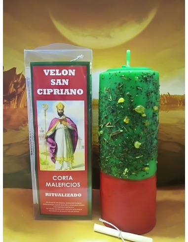 Velón preparado San Cipriano